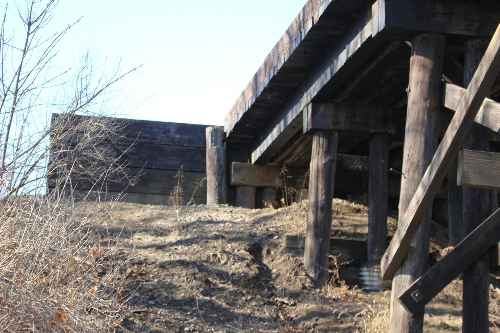 West abutment